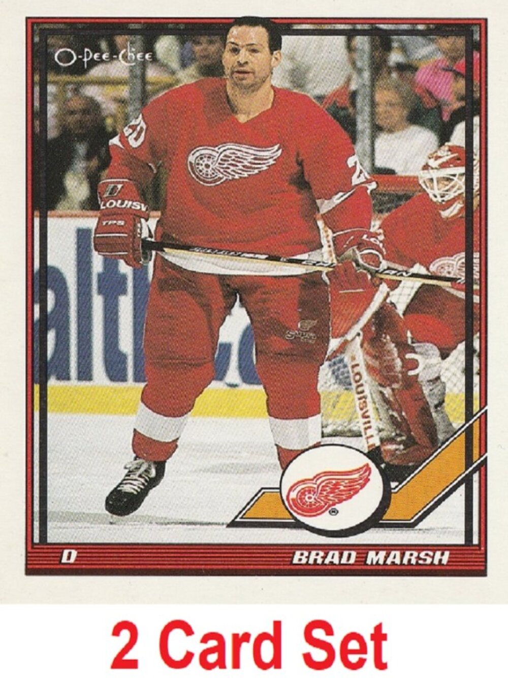 Brad Marsh Hockey Card Collection